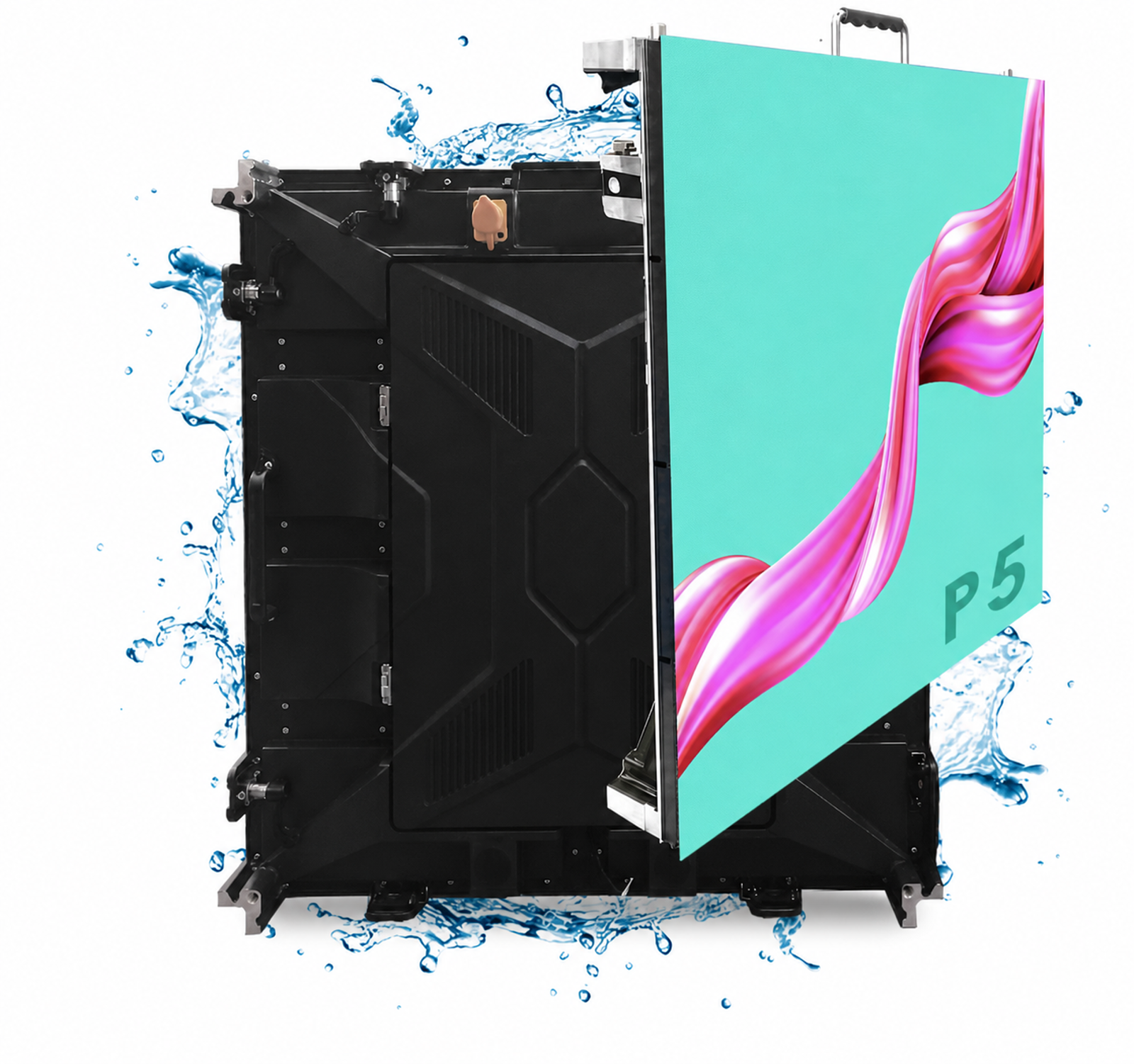 Pantalla Luminotecno rental P5 exterior aluminio