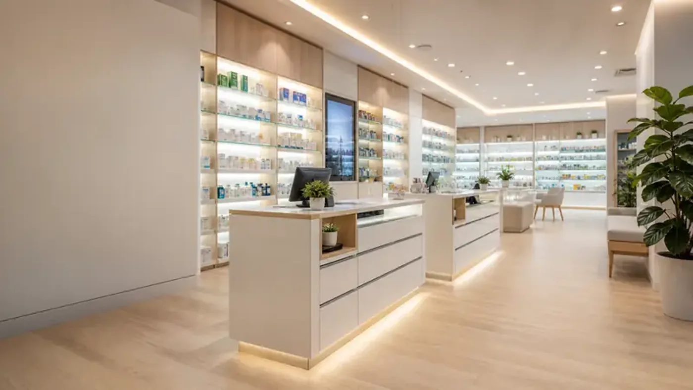 Guía de mobiliario para farmacias