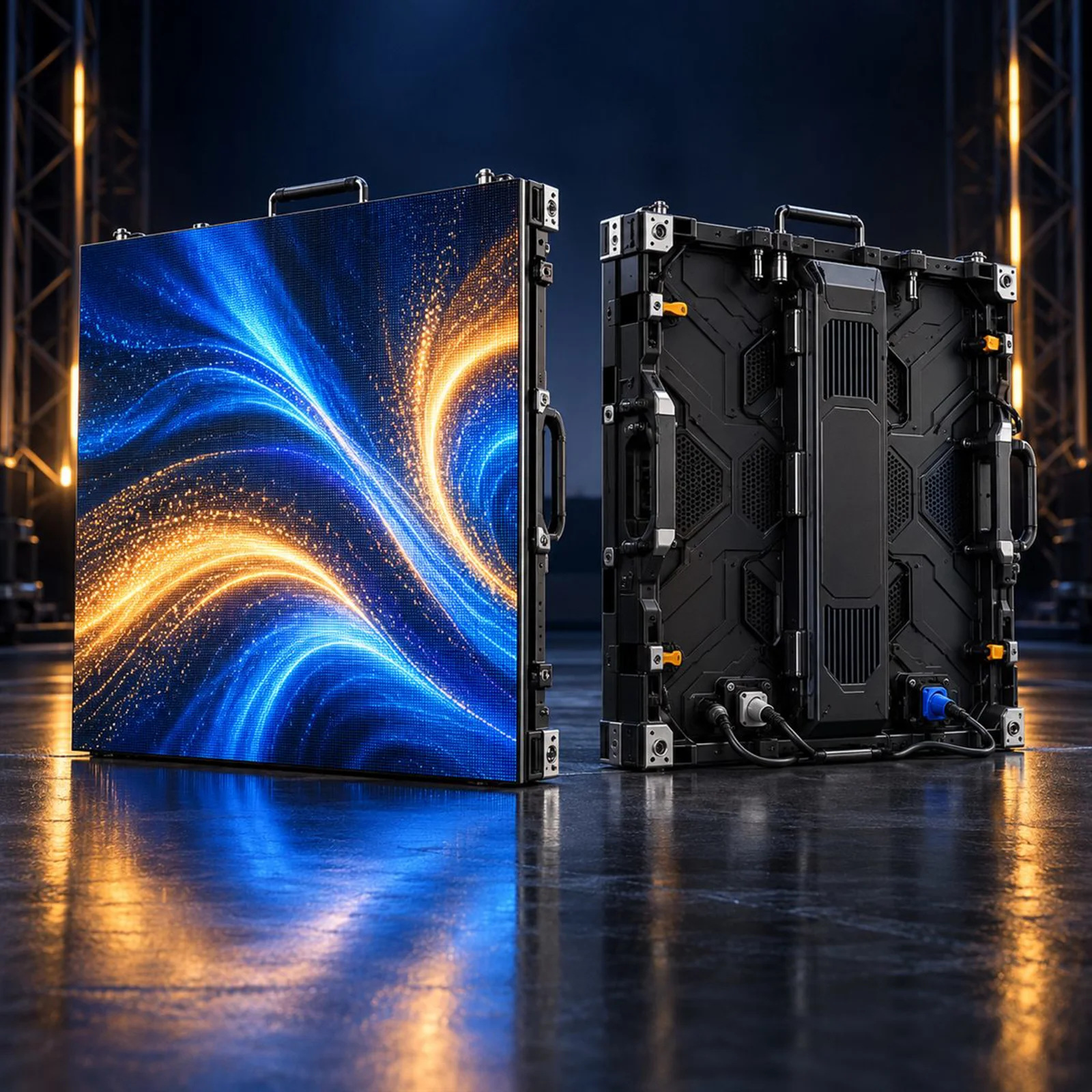 Pantalla Luminotecno rental P4 exterior Full Color