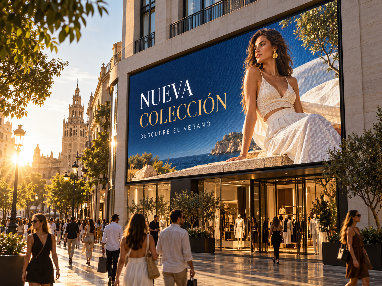 Pantalla LED exterior a medida Luminotecno X01