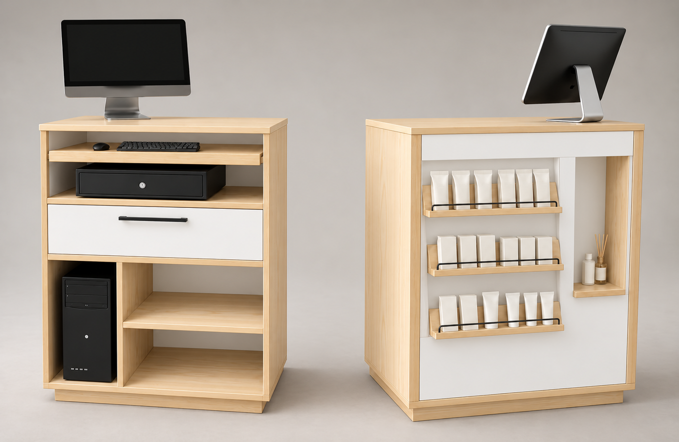 Obra e interiorismo de farmacia